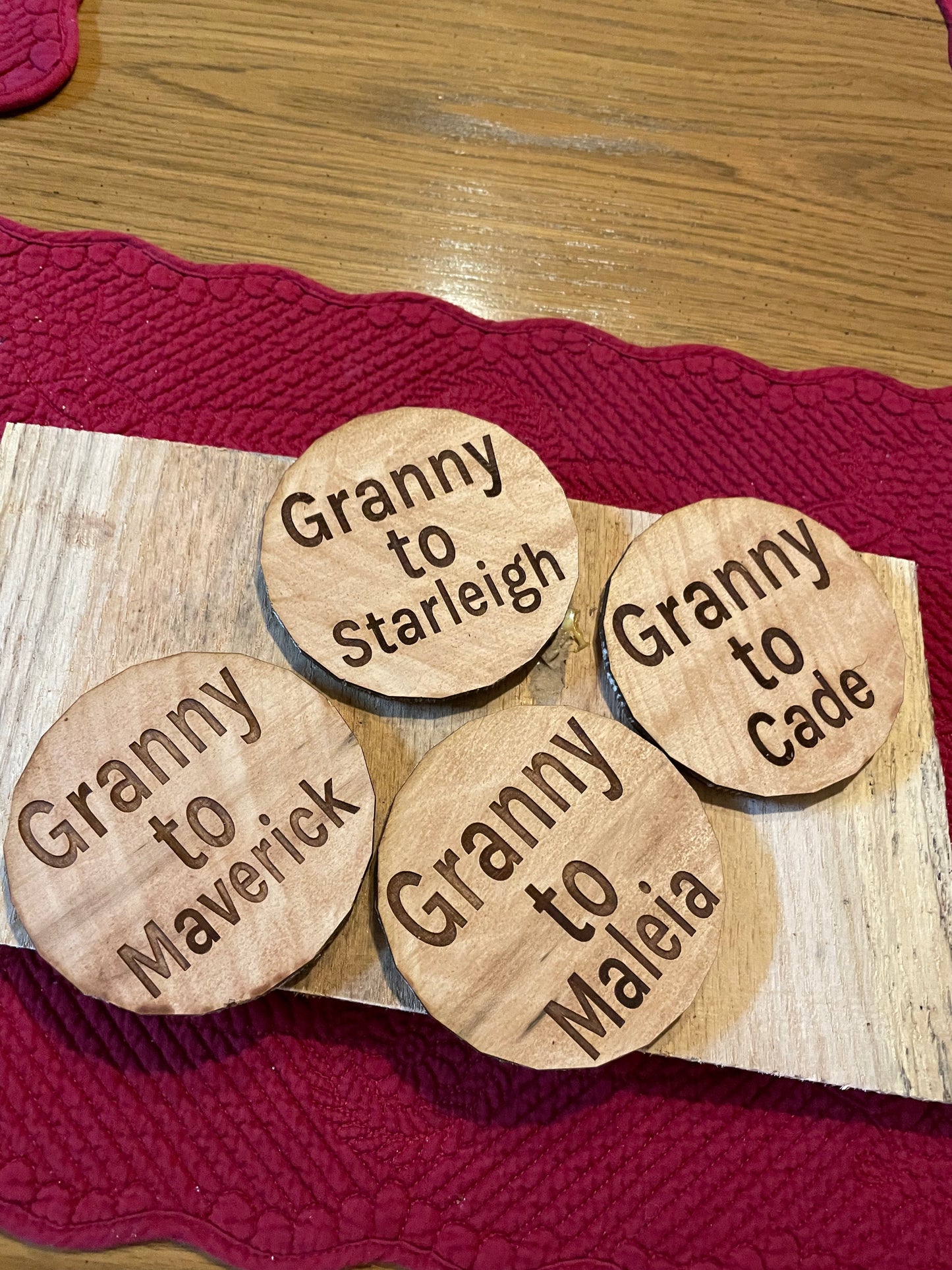 Wooden Coasters
